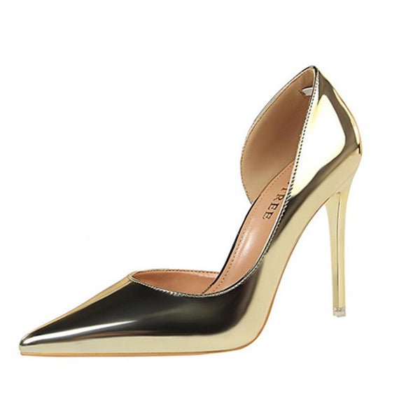 Pointed toe stiletto heel shoes