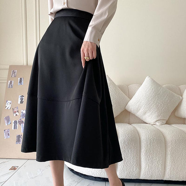 Women's high waist a-line skirts