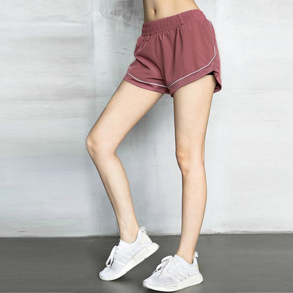 Stretch waist quick dry cover-up active shorts