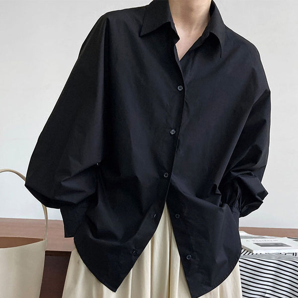 Long sleeve causal blouse