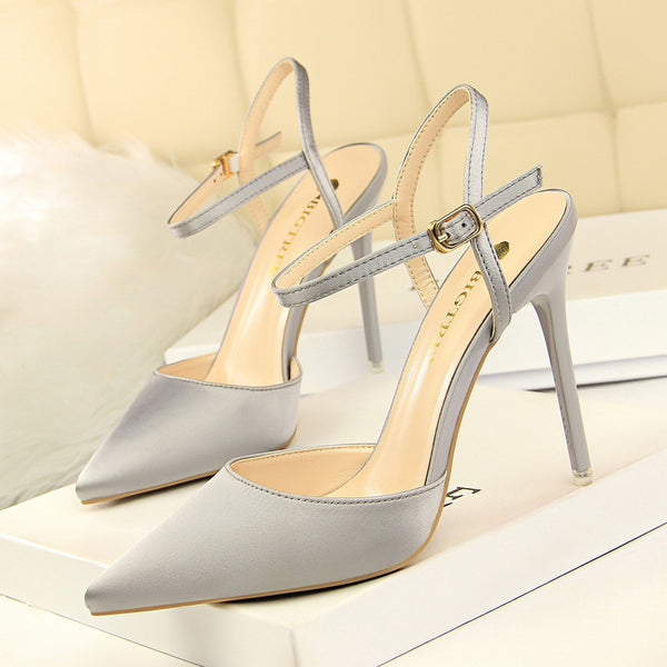 Women high heels pointed toe shoes heels