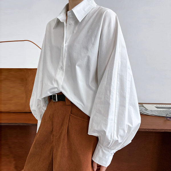 Long sleeve causal blouse