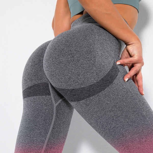 Sexy gradient active pants