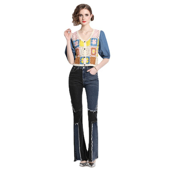 Women's holiday pant suit