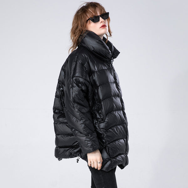 Women's classic winter oversize down coat