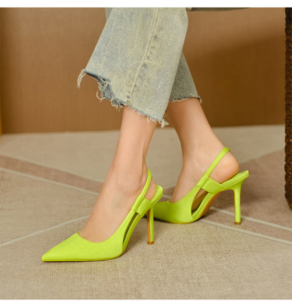 Women's Pointed Toe Slip On Party Dress Shoes