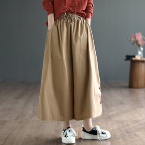 Casual wide leg pants