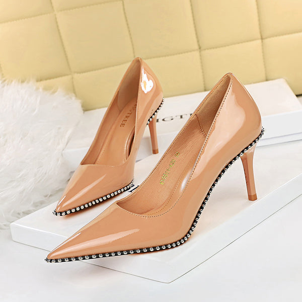 Women's pointed toe high heel dress pump stiletto