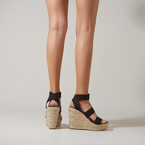 Women Dressy Platform Wedge Sandals