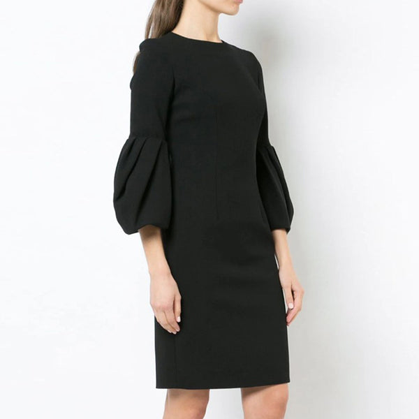 Chicwish half sleeve tight little black dresses
