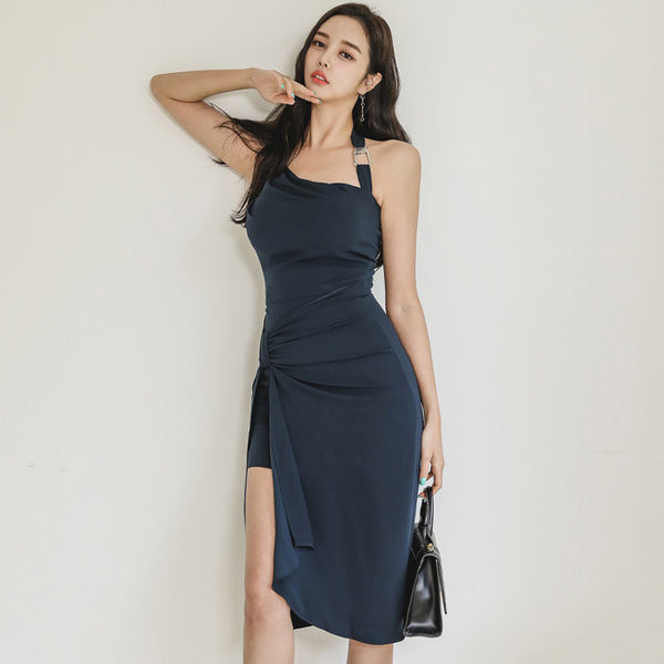 Summer fashion irregular bodycon dresses