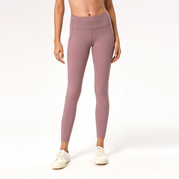 High waisted active pants with pockets